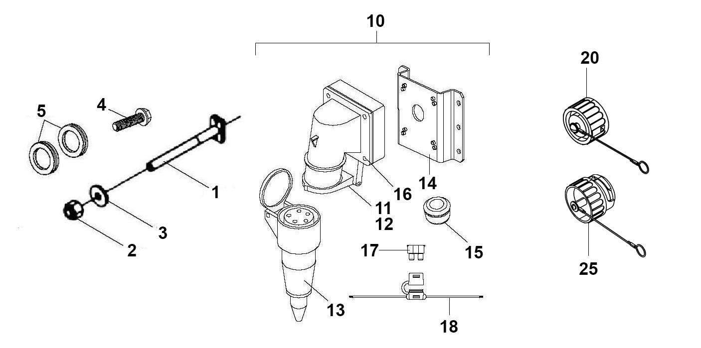 MOUNTING MAINS PARTS