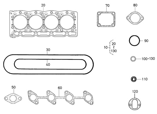 Gasket Kit (Upper)