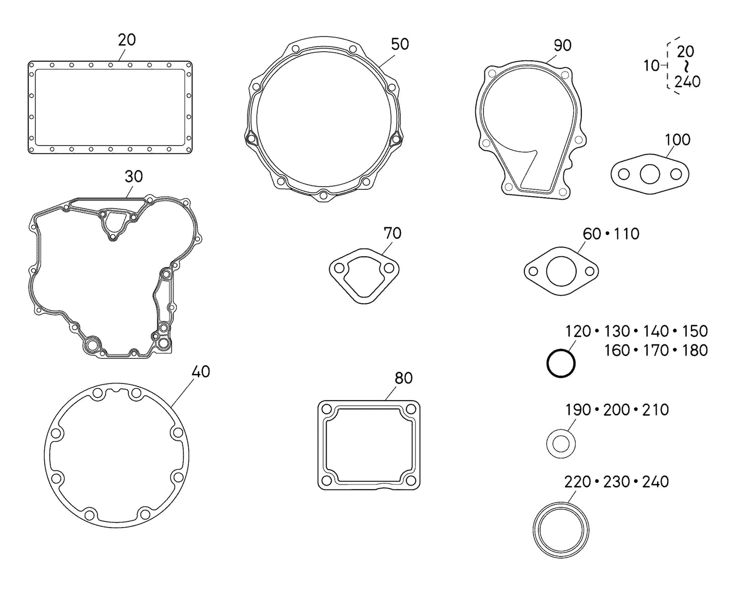 GasketKit(Lower)