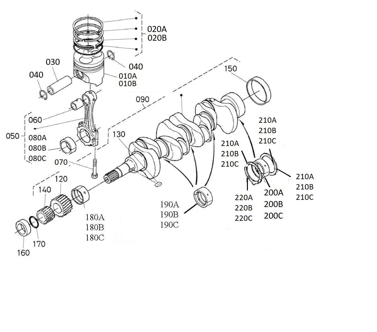 Piston And Crankshaft