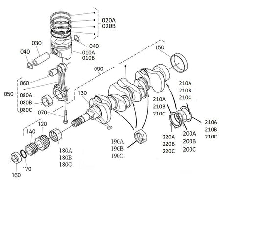 Piston And Crankshaft