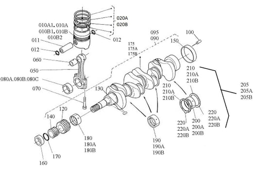 Piston And Crankshaft
