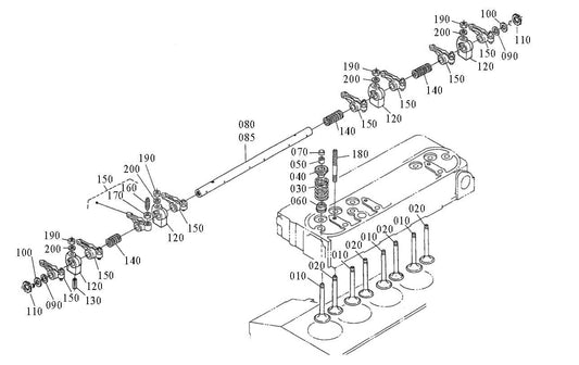 Valve And Rocker Arm