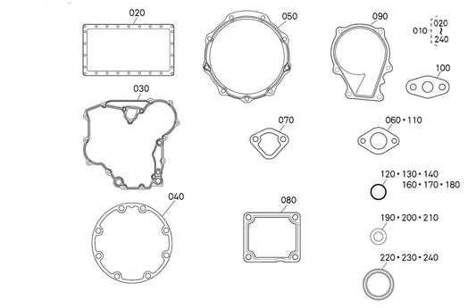 Gasket Kit (Lower)