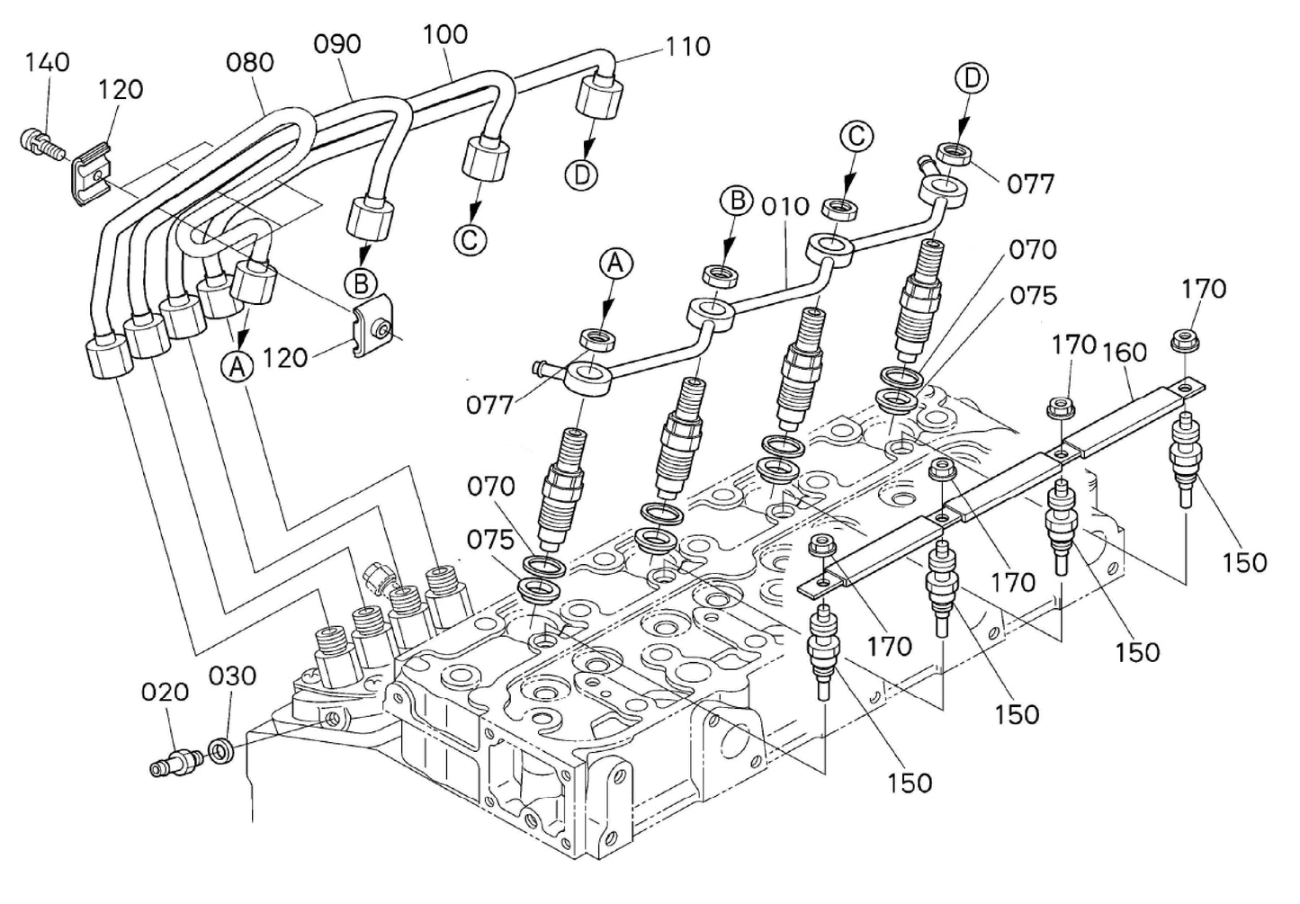 Nozzle Holder And Glow Plug