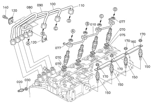 Nozzle Holder And Glow Plug