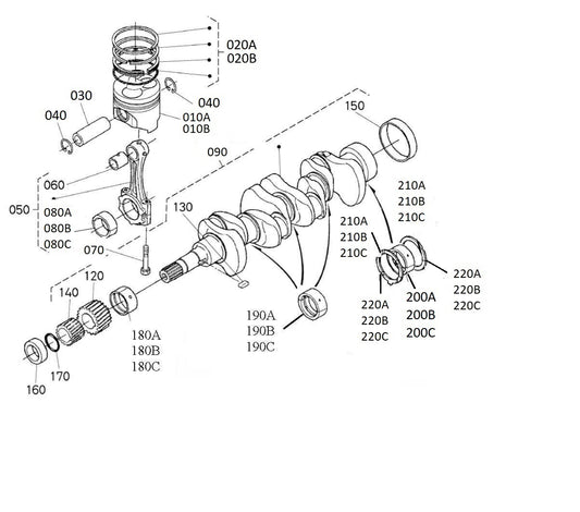 Piston And Crankshaft