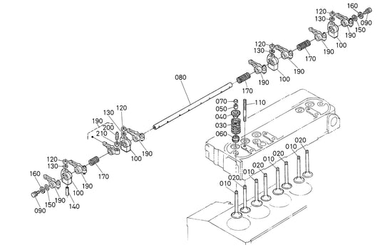 Valve And Rocker Arm